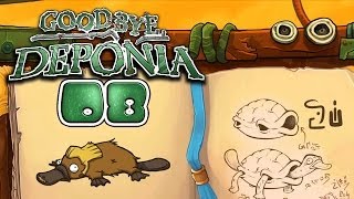 GOODBYE DEPONIA HD 008  Lets Hunt Snabletears ★ Lets Play Deponia [upl. by Merriman]