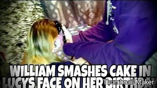 Kid Smashes Cake In Sisters Face On Her Birthday Reaction video by Josh Myers United [upl. by Trixi120]