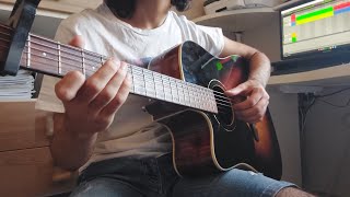 ONE PIECE FILM RED  私は最強 Ado  Acoustic Guitar Cover [upl. by Lansing]