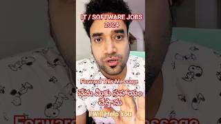 నేను మీకు సహాయం చేస్తాను trendingshorts career jobopportunity jobs itsector software jobs2024 [upl. by Eicyal52]