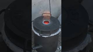 10 KG BULLET BRASS INGOT CASTING AT HOME brass casting [upl. by Naryt]