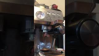 Breville barista express pressurized vs BEP basket [upl. by Chapin]