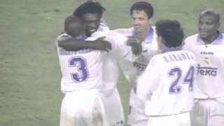 Clarence Seedorf  Amazing Long Shot against Atlético Madrid 1997 [upl. by Yezdnil410]