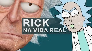 Rick Sanchez in real life  Humanizing Characters PHOTOSHOP [upl. by Marva]