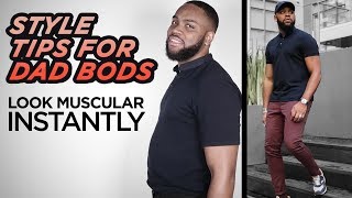 Style Tips To Make Chubby Guys Look More MUSCULAR 💪  3 Clothing Tricks  StyleOnDeck [upl. by Annayar]