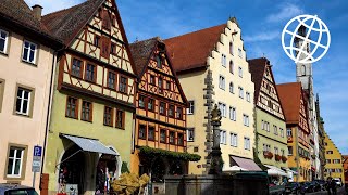 Rothenburg ob der Tauber Germany Amazing Places 4K [upl. by Nura]