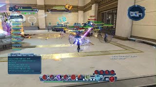 DCUO OG Q Brainiac quotHall of Justicequot Reg Sorcery DPS POV [upl. by Unders]