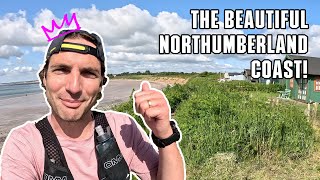 Is Northumberland the BEST Coast in the UK Quite Possibly  Al Pepper Runs [upl. by Laven433]