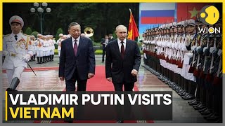 Putins visit to Vietnam Russian President Putin seeks new security architecture for Asia  WION [upl. by Karola411]