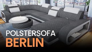 Sofa Dreams Couch Berlin I Designermöbel Online kaufen I Polstersofa mit Couchtisch [upl. by Esiouqrut570]