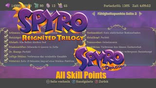 Spyro Reignited Trilogy Spyro 1  All Skill Points [upl. by Lettie895]