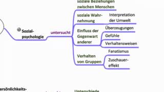 Wichtige Teilgebiete der Psychologie [upl. by Getraer]