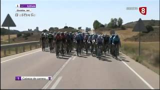 Vuelta a Burgos 2019  4ª Etapa  AtapuercaClunia  Últimos Kilómetros [upl. by Atsyrc]