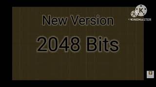 Old Vs New Of 2048 Bits  16384 Bits In 1 Bit  Infinity Bits 13 [upl. by Artenek736]