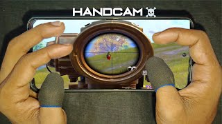 HANDCAM ☠️ 5 Finger Pubg Mobile 34 Update Erangel Gameplay Full Gyro90 FPS Divase Redmi K50i [upl. by Yllet708]