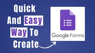 Learn Step By Step How To Create Google Forms For Beginners [upl. by Frendel]