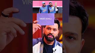 Rohit Sharma और Virat Kohli 😎❤️  rohitsharma viratkohli shorts viral interview kapilsharma [upl. by Cyrie]