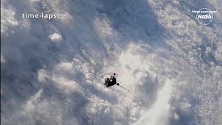 Soyuz MS26 docking [upl. by Fellows]