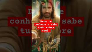 O senhor é o único que lê teus pensamentos e sabe tudo sobre você jesus chorts fe senhor [upl. by Melonie636]