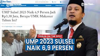 Gubernur Sulsel Andi Sudirman Sulaiman Umumkan UMP 2023 [upl. by Teiv]