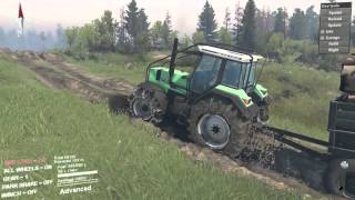 Spin Tires Deutz Fahr Agrostar mod [upl. by Droflim]