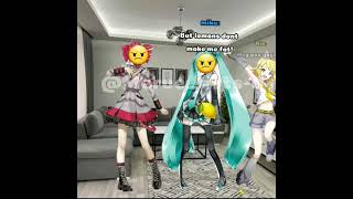 No you fatty vocaloid hatsunemiku miku mmd projectsekai meloloid talkloid blender art [upl. by Lak]