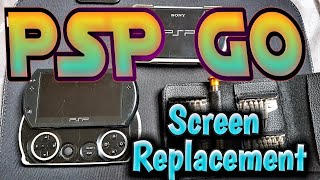 PSP Go How To Replace Screen  Battery [upl. by Zerlina904]