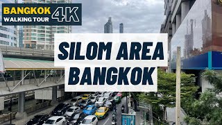 Walk along Soi Convent Silom  Walk with me  Bangkok amp Thailand Nightlife 4k 60fps [upl. by Okechuku]