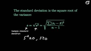 Measures of Variability Variance Standard Deviation Range Mean Absolute Deviation [upl. by Pas]