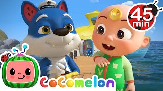 Down by the Bay Submarine  CoComelon Animal Time  Learning with Animals  Nursery Rhymes [upl. by Gine572]