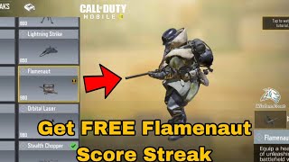 How to Get FREE Flamenaut Score Streak in Season 9 2024  How to Equip and Gameplay [upl. by Nedia]