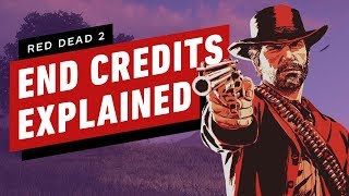 Red Dead Redemption 2s End Credits Story Explained [upl. by Lilas]