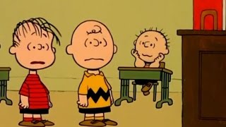 Peanuts Teacher Calls Out Charlie Brown amp Linus  quotWah Wa Wa Wah Wa Waquot  1969 [upl. by Norvan]