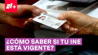 ¿Cómo saber si mi credencial del INE está vigente para votar en las Elecciones 2024  N [upl. by Mou]