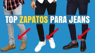 Top 9 Zapatos Para Usar Con Jeans [upl. by Lachman70]