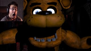 Markiplier first jumpscares in every FNaF [upl. by Nellaf]