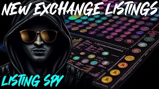 Listing Spy Update  Thanks To Early Access From ListingSpy Real Time Crypto Exchange Listings [upl. by Wein]