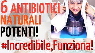 POTENTI ANTIBIOTICI NATURALI e RIMEDI della NONNA contro MAL di GOLA TOSSE BRONCHITE [upl. by Nidia]