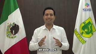 Anuncia el Gobernador Mauricio Vila Dosal incremento salarial para maestros yucatecos [upl. by Durning]