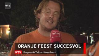 Woerden TV  Oranje Feest Kerkplein [upl. by Atiruam]