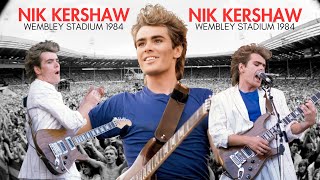 Nik Kershaw LIVE  Wembley Stadium 1984  with Interview [upl. by Eizdnil920]