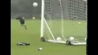 Paolo Di Canio awesome rabona volley in training [upl. by Loella]