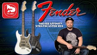 FENDER SQUIER AFFINITY HSS STRATOCASTER FAT STRAT [upl. by Iram]