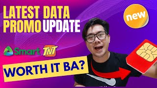 PINAKA LATEST DATA PROMO NI SMART AT TNT NGAYONG 2024  WORTH IT NGA BA [upl. by Aicul416]