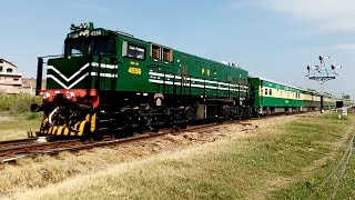 Brand New GE C20EMP Locomotive Load High Speed Trail Run Pakistan Railways [upl. by Christoforo149]