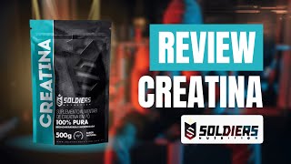 Creatina SOLDIERS NUTRITION É BOA review creatina [upl. by Norm]