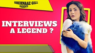 Shehnaaz Gill  Interviews a Legend  Shehnaaz Gill Videos 2021 [upl. by Jayme]