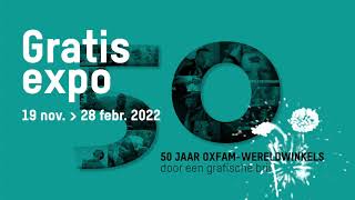 Bezoek de expo over 50 jaar OxfamWereldwinkels [upl. by Erbma]