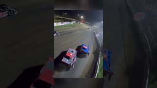 Insane Pass at Marshalltown Speedway [upl. by Ijies]