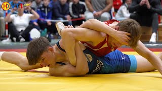 🤼  Wrestling  German Championships 2022 Cadets Greco  65kg Bronze  STOLT vs BRJUCHOVIC [upl. by Ibot]